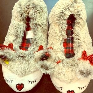 2/$30 Christmas slippers for new girls. very cozy.